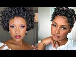 STYLES FOR SHORT/TWA NATURAL HAIR