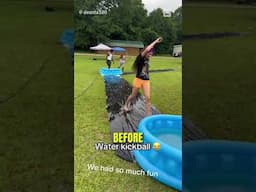 Water Kickball Is The Funniest Sport!