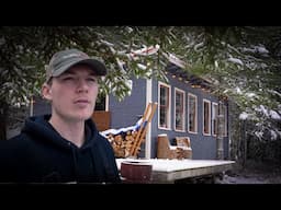 WINTER AT THE CABIN  | My Future Plans For Off The Grid Living // EP 32