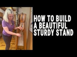 How to build a beautiful and sturdy stand. I made a stand for water filtration system