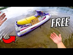 Found A Free Jet Ski