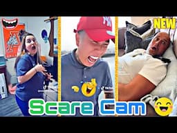 NEW SCARE CAM Pranks 2024 | Funny Scare Prank | Jump Scare | Funny Compilation #41 😂 #scarecam