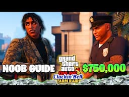 First Time Playing Cluckin' Bell Farm Raid GTA ONLINE