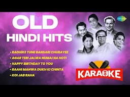 Old Hindi Hits Karaoke | Radhike Tune Bansari Churayee | Mohammed Rafi | Old Hindi Songs