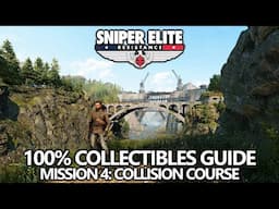 Sniper Elite Resistance - 100% Collectibles Guide - Mission 4: Collision Course