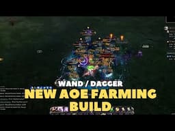 New Wand Dagger AoE Farming Build! Throne and Liberty