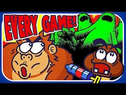 Playing EVERY Single Version of Donkey Kong 3 - The Lonely Goomba