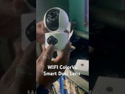 Wifi camera colorvu wifi night colorVu Double Lens Smart IR #homesecurity #wificamera #colorvu