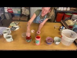 Using Slips, Stains, and Underglazes