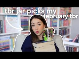 tbr jar picks my february tbr📖🫙 prompts choose my reads