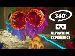 Can YOU escape Yarnaby in POPPY PLAYTIME CHAPTER 4 360° VR - Ultrawide Virtual Reality Experience