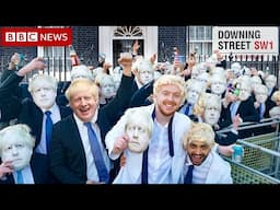 I Hired 100 Boris Johnsons To Party Outside Downing Street! (Police Turned Up)