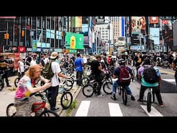 400 BMX Riders Take Over a Highway in NYC!