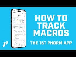 How To Track Macros In The 1st Phorm App