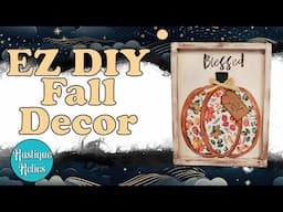 Easy Fall Sign Making a Fun DIY Project with Missy!