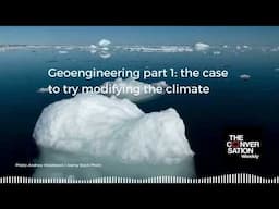 Geoengineering part 1: the case to try modifying the climate