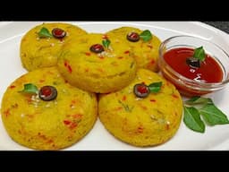 breakfast recipe || सिर्फ एक कटोरी सूजी से बनाएं पूरे परिवार के लिए हल्का-फुल्का और टेस्टी नाश्ता