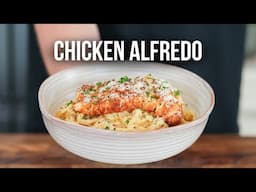 QUICK Chicken Alfredo Pasta | Less Than 25 Minutes