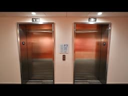 Roanoke, VA: ThyssenKrupp Hydraulic Elevators  and look at a hotel room at the Holiday Inn Express