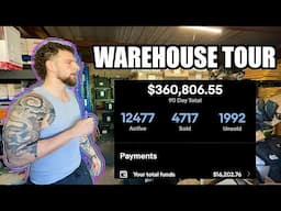 This Reseller did $1.2 Million on Ebay Last year/ EBAY WAREHOUSE TOUR