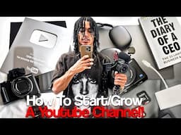 HOW TO START & GROW A SUCCESSFUL YOUTUBE CHANNEL IN 2025 | how I got 10k in 2 months!