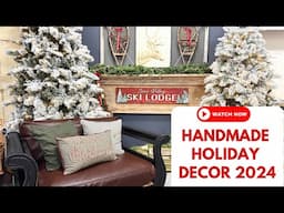 Handmade Holiday 2024 | Iron Orchid Designs  How to use Transfers | Easy DIY Christmas Decor | IOD