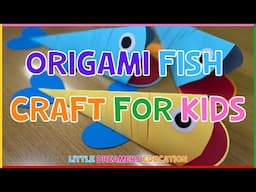 Origami Fish Craft For Kids | 4K