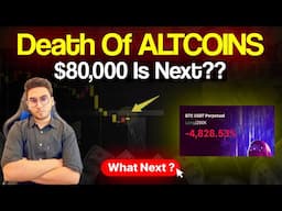 End Of ALTCOINS? | Blackrock Buys $513M Worth ETH | Bitcoin Updates | Crypto Market Updates