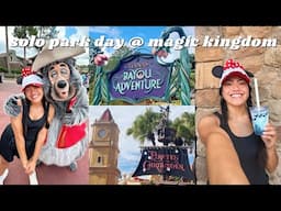 a day at magic kingdom! going on as many rides as possible 🎢 || disney world vlog 2024