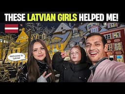 How Latvian Girls Helping an Indian to Explore Riga, Latvia 🇱🇻