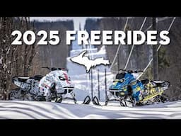 First Rides on the 2025 Ski-Doo Freerides!!