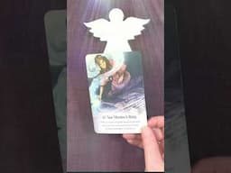 A LITTLE ANGEL MESSAGE 💖 ONE CARD ✨ #shorts   #angelmessages #dailyangelmessage #dailyguidance