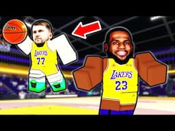 LUKA DONCIC & LEBRON JAMES Take Over ROBLOX Basketball Legends!