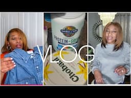 VLOG: TRADER JOES HAUL | DINNER FROM SAMS CLUB | MARSHALLS | DOLLAR TREE | RETAIL THERAPY | SMOOTHIE