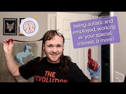 rambling about autism while dying my hair