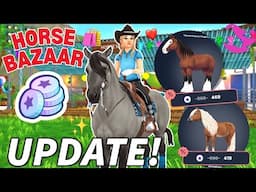 HUGE *HORSE DISCOUNTS* HORSE BAZAAR IS BACK: HAFLINGER, SHIRE & MORE!! STAR STABLE UPDATES!!