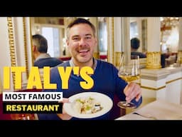 #1 MOST FAMOUS RESTAURANT IN ITALY!! | Italy Travel Vlog