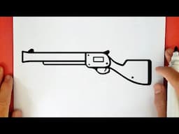 HOW TO DRAW A SHOTGUN