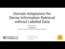 Domain Adaptation for Dense Information Retrieval