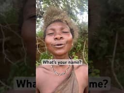 How the Hadza tribe introduces themselves. Most interesting language with some amazing people.