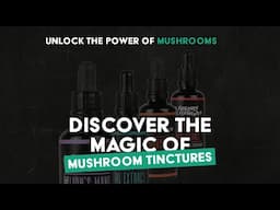 Unlock the Power of Mushroom Tinctures – Natural Wellness in Every Drop!