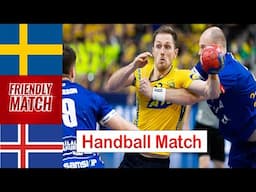 Sweden Vs Iceland Handball Friendly Match 2025