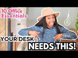 10 Things to Start Keeping at Your Desk | Office Essentials