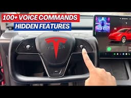 Ultimate Tesla Voice Command Guide: 100+ Hidden Features, Easter Eggs & Must-Know Tips!