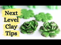 3 NEXT LEVEL Tips For How To Work With Polymer Clay