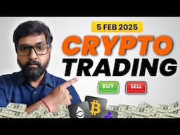 Live Crypto Trading | Bitcoin Trading Live |5 FEB 2025 #crypto #bitcoin