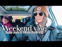 DAY IN THE LIFE OF A MOM| Weekend Vlog| Trader Joe's & Whole Foods Haul| Tres Chic Mama