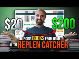 Turn $20 Into $200 Sourcing Books From Home with Replen Catcher