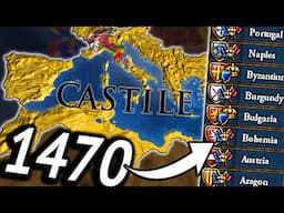 HALF OF EUROPE by 1470s As EU4 1.37 Castile NO EXPLOITS