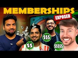 I Exposed YouTubers Paid Membership !